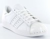 Adidas superstar 80 glossy toe blanc-metalic