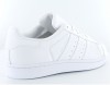 Adidas superstar 80 glossy toe blanc-blanc-nacré