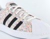 Adidas superstar 80s primeknit Blanc/Multicolor