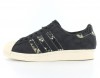 Adidas superstar 80s women Noir/serpent