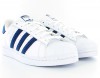 Adidas Superstar Blanc-Bleu Marine