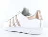 Adidas superstar femme Blanc/Rose/gold