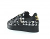 Adidas Superstar bold out loud noir blanc or
