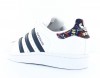 Adidas superstar x the farm company Blanc/Print/Bleu