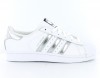 Adidas superstar femme blanc/argent