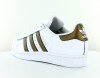 Adidas Superstar femme blanc gris iris