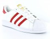 Adidas Superstar BLANC/ROUGE/OR