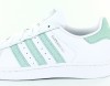 Adidas Superstar femme Blanc-vert-croco