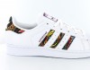 Adidas superstar x the farm company blanc/print/multicolor