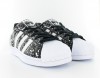 Adidas superstar femme Noir-Blanc-Speakle