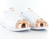 Adidas Superstar Metal Toe blanc/cuivre