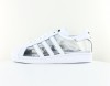 Adidas Superstar transparente blanc noir transparente