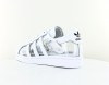 Adidas Superstar transparente blanc noir transparente