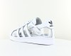 Adidas Superstar transparente blanc or transparent