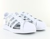 Adidas Superstar transparente blanc noir transparente
