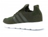 Adidas Swift run femme vert kaki olive metallic