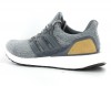 Adidas Ultra boost 3.0 LTD Grey Leather Cage Grey/White