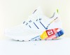 Adidas Zx 2k boost blanc multicolor logo