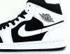 Jordan Air Jordan 1 Mid blanc-noir