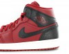 Jordan Air Jordan 1 Mid Bordeaux-Noir-Blanc