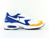 Nike Air max 2 light premium blanc bleu jaune