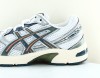 Asics Gel 1130 blanc silver kaki bleu