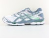 Asics Gel cumulus 16 blanc bleu vert