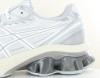 Asics Gel kinetic fluent blanc argent beige