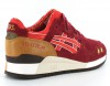 Asics gel lyte 3 femme autumn brights pack BORDEAUX/ROUGE