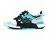 Asics Gel lyte 3 og blanc noir bleu turquoise