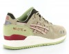 Asics gel lyte 3 scorpion pack BEIGE/ROUGE/VERT