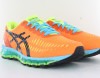 Asics Gel Quantum 360 1 orange noir bleu jaune fluo