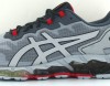 Asics Gel quantum 360 6 gris argent rouge noir