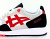 Asics Gel Saga Blanc-Noir-Rouge