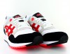 Asics Gel Saga Blanc-Noir-Rouge