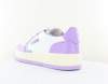 Autry Autry 01 bicolor blanc violet