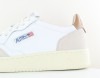 Autry Medalist suede blanc brun