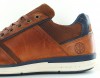 Bullboxer bull boxer sneaker marron cognac bleu