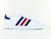 Adidas Coast star blanc bleu rouge