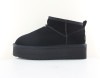 Color Of California Platform winter boot noir noir noir