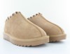 Color Of California Short slipper multi stich tan beige