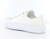 Converse Allstar Metallic toecap basse blanc-argent