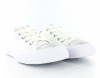 Converse Allstar Metallic toecap basse blanc-argent