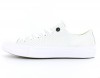 Converse Chuck Taylor low tresse blanc-brillant