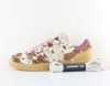 Coolway Goal poil beige marron rose print