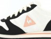 Lecoqsportif Alice S Suede Blanc/Noir/Rose