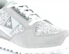 Lecoqsportif eclat 89 femme metallic GRIS/SILVER