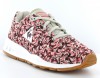 Lecoqsportif r950 flower jacquard femme BORDEAUX/ROSE