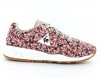 Lecoqsportif r950 flower jacquard femme BORDEAUX/ROSE