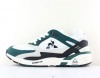 Lecoqsportif R1100 blanc vert noir beige